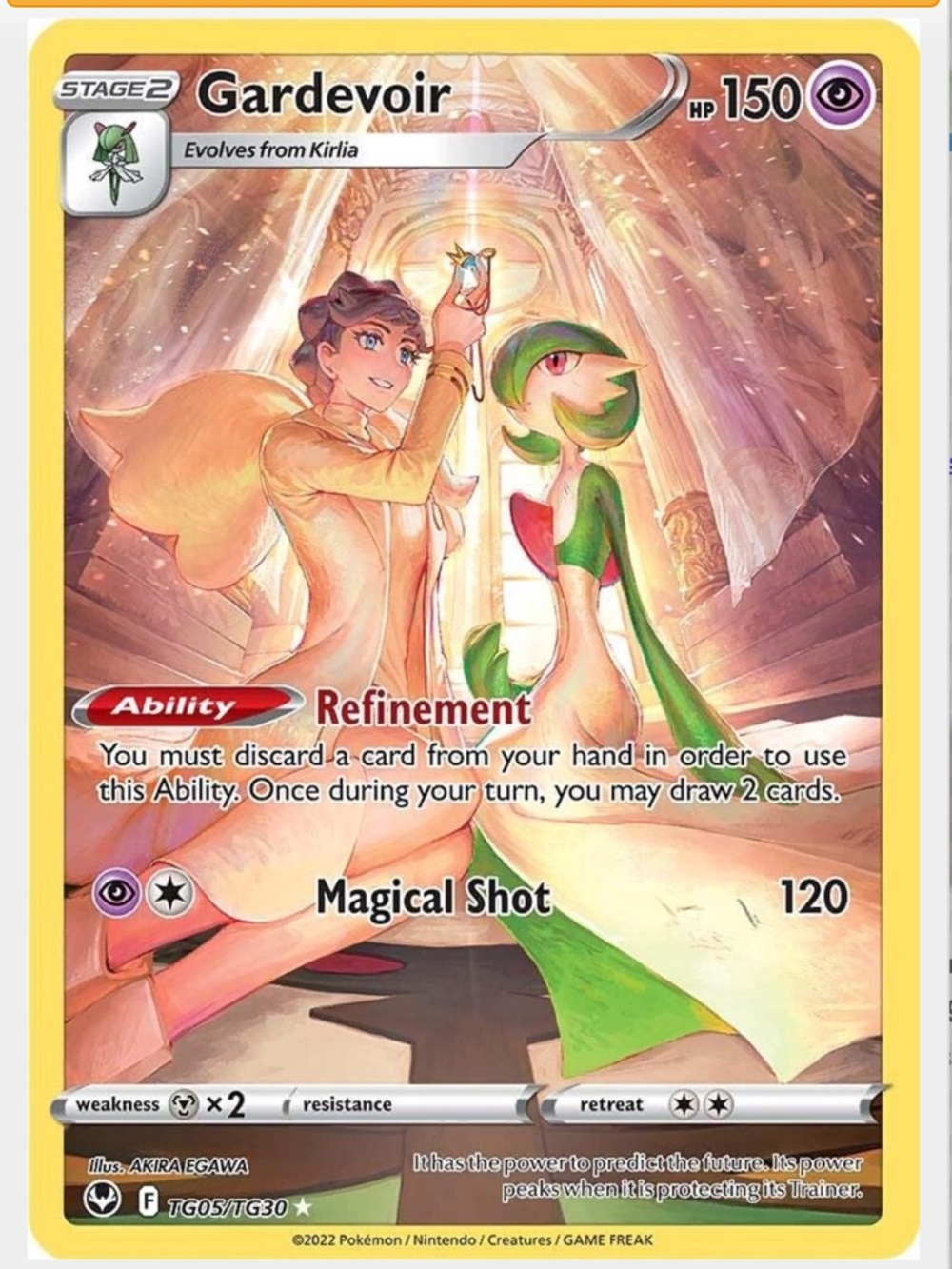 Gardevoir Pokémon Card - Silver Tempest